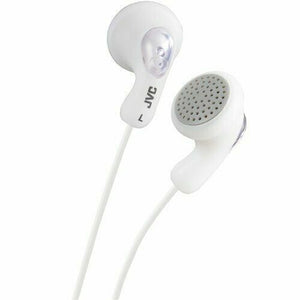 JVC GUMY Earbud Earphones Headset White image 1