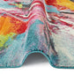 Concept Looms Art Area Rug | Bold Multicolour Designs | 12mm Pile | 100% Polypropylene | 2 Sizes | 4 Colours