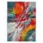 Concept Looms Art Area Rug | Bold Multicolour Designs | 12mm Pile | 100% Polypropylene | 2 Sizes | 4 Colours