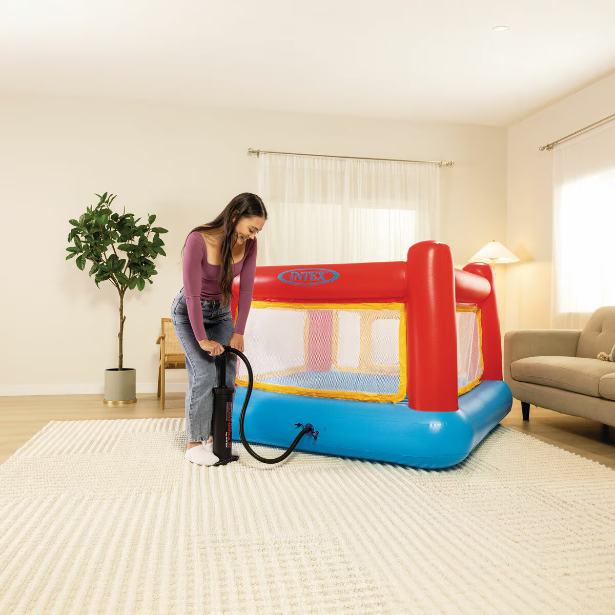 Intex Jump-O-Lene Bouncy Playhouse (3-6 Years)