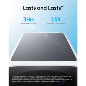 Kit eufy Solocam S220 à 2 caméras avec base S380 - Sans frais mensuels