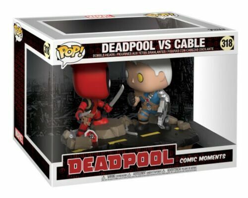Funko - POP Marvel: Comic Moments - Deadpool vs. Cable #318 image 2