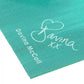 Ensemble tapis et bloc de yoga Davina McCall bleu