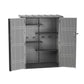 Lifetime 4Ft 6" X 2Ft 4" (1.4 X 0.7M) Vertical 1,510 Litre Storage Shed with Shelving - Model 60457