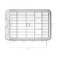 Simplehuman Stainless Steel Frame Dish Rack | 360° Swivel Spout | Anti-Residue Coating | Utensil Holder