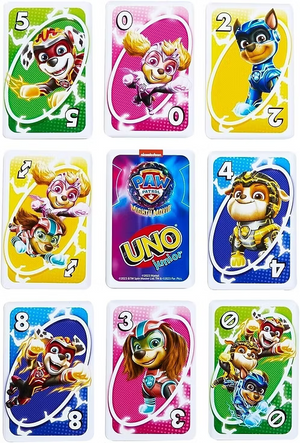 UNO Junior Paw Patrol The Mighty Movie