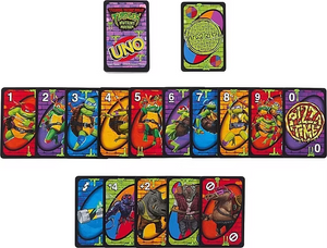 UNO Teenage Mutant Ninja Turtles Mutant Mayhem