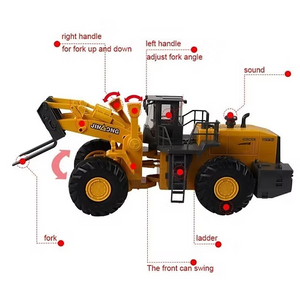 Big Daddy Extra-Large Forklift Wheeler | Front Spike Fork | All-Terrain | No Batteries Needed