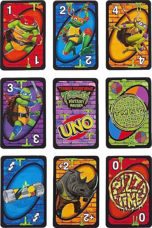 UNO Tortues Ninja Mutantes Chaos Mutant 