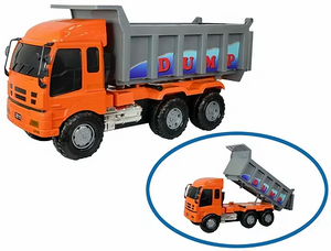 Big Daddy Extra-Large Dump Truck | Working Tip Bed | No Batteries | Indoor & Outdoor