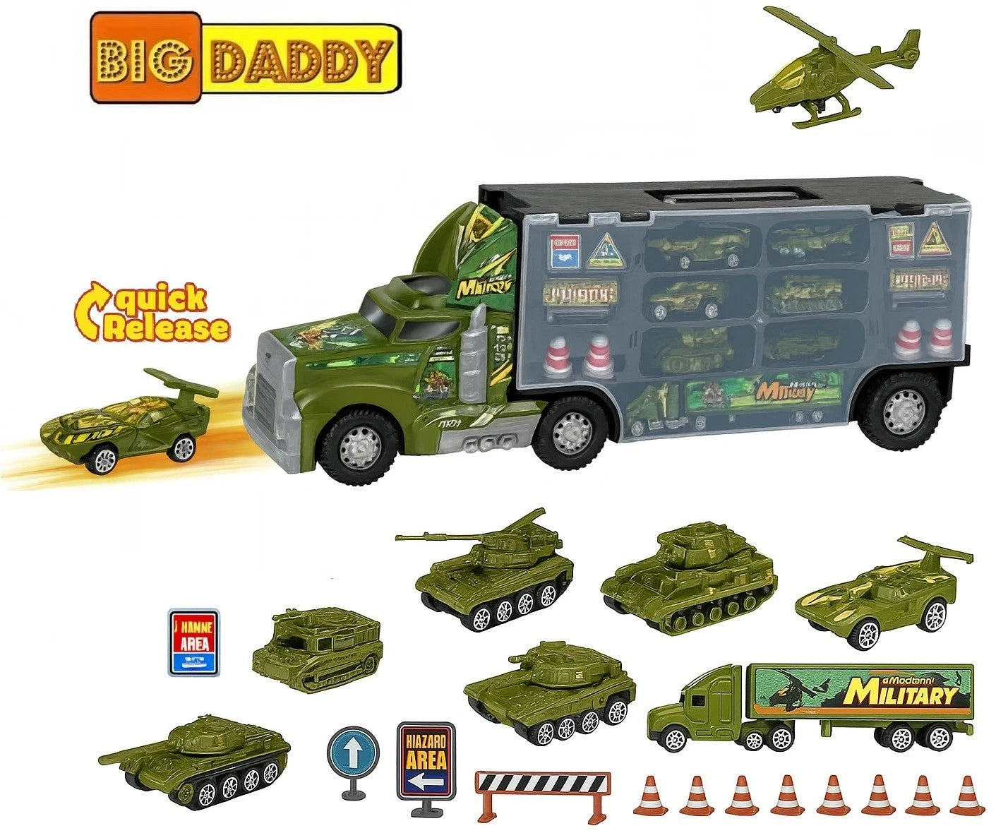 Big-Daddy Army Military Transport Lorry image 0