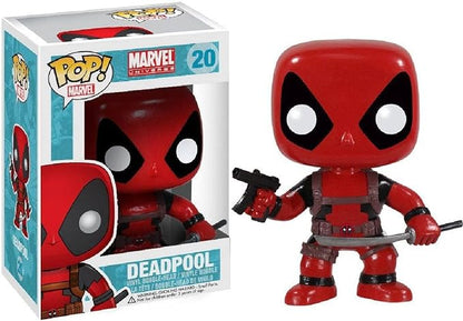 Funko Pop! Marvel: Deadpool with Gun and Sword Vinyl Figure #20 image 0