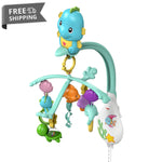 Fisher Price 3-in-1 Soothe & Play Seahorse Mobile image 0