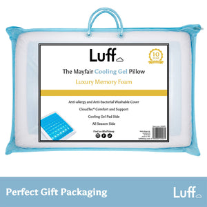 Luff Mayfair Cooling Gel Memory Foam Pillow image 1