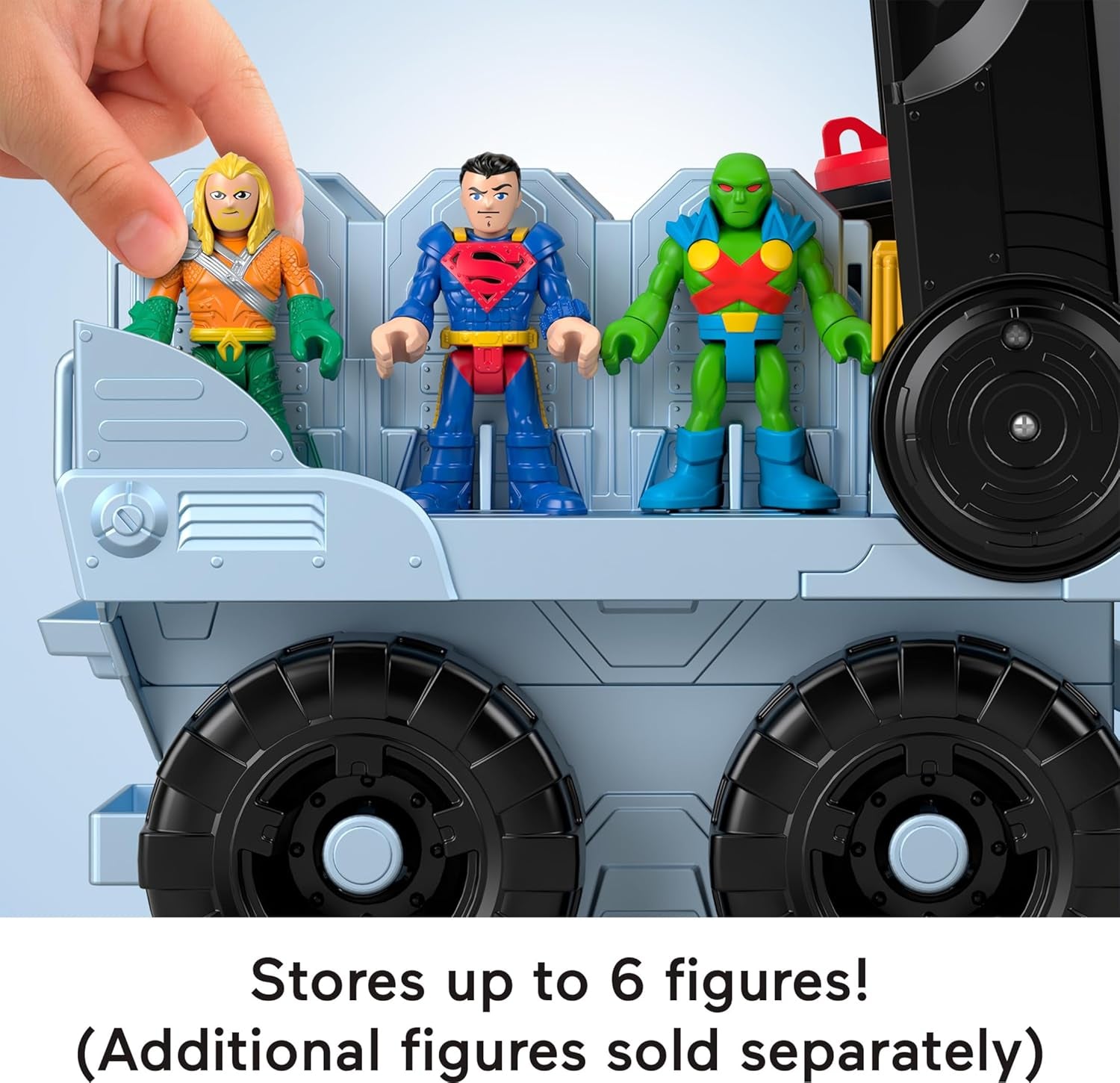 Imaginext DC Super Friends Batman Toy Transforming Bat-Tank with Lights Sounds & Figure for Pretend Play Kids Ages 3+ Years