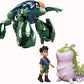 Disney and Pixar Elio Action Figure Storyteller 3 Pack, Elio, Ambassador Grigon and Glordon Characters, Posable Movie Toys at 4-In Scale