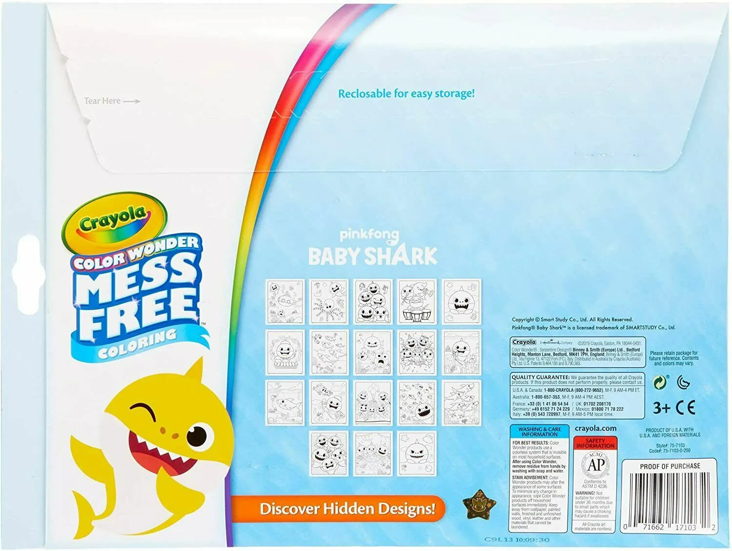 Crayola Baby Shark's Color Wonder image 5