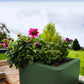 Stone Garden Hanbury 3-Tier Stackable Steel Planter Set in Green