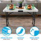 Lifetime 4Ft Adjustable Height Nesting Commercial Grade Table