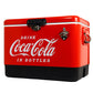 Coca-Cola 51L Stainless Steel Ice Chest with Bottle Opener 85 Can