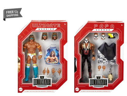 WWE Ultimate Edition 2-Pack – Ultimate Warrior & Papa Shango image 0