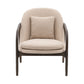 Gallery Alegra Taupe Fabric Armchair