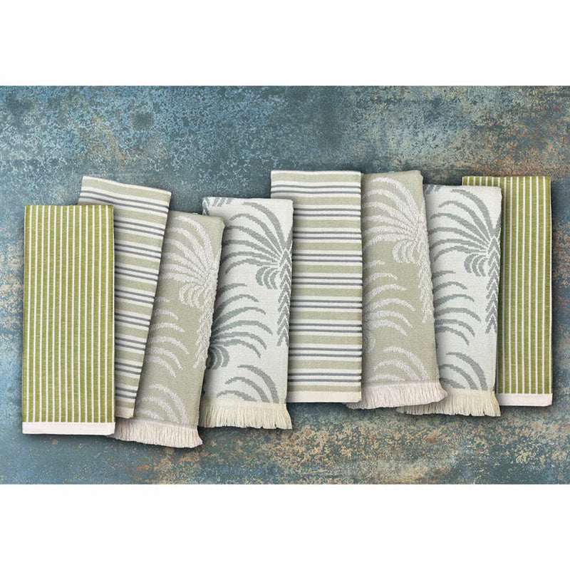 Mundo Textile Kitchen Towels 8 Pack, in 4 Designs