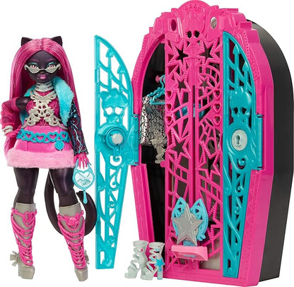 Monster High Catty Noir Skulltimate Secrets Hauntlywood Mysteries Doll image 0