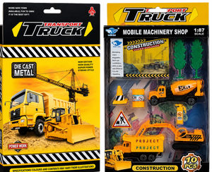 Ensemble de 10 voitures de chantier Big-Daddy