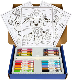 PAW Patrol Art Kit (60+Pcs), Art Set for Kids, PAW Patrol Toys & Gifts, PAW Patrol Coloring Set, Gift for Boys & Girls, Ages 4+