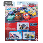 Disney Pixar Cars Mini Racers 3-Pack, Raoul CaRoule -Max Schnell & Cruz Ramirez image 0