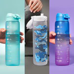 Ion8 Recyclon™ Motivator 1L Water Bottle, 3 Pack image 0