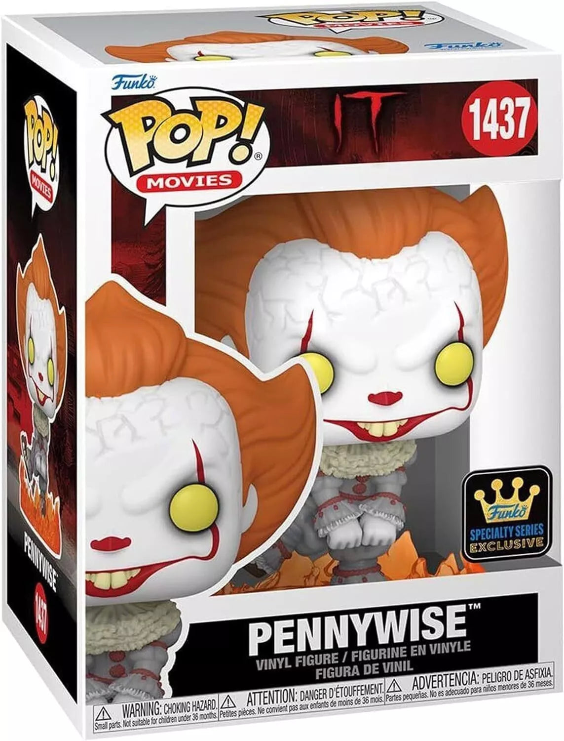 Funko Pop! Movies: IT Dancing Pennywise Specialty Series Exclusive image 2
