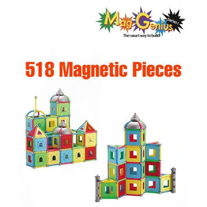 Mag-Genius Click Series Magnetic Building Set | 518 Pieces