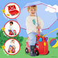 Trunki Peppa Pig Party Bus Ride on Hardside Case (3-6 ans)