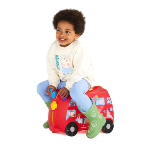Trunki Peppa Pig Party Bus Ride on Hardside Case (3-6 ans)