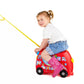 Trunki Peppa Pig Party Bus Ride on Hardside Case (3-6 ans)