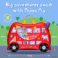 Trunki Peppa Pig Party Bus Ride on Hardside Case (3-6 ans)