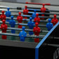 Kickmaster 4ft Quick Fold Football Table | Concave Pitch | Spring-Loaded Rods | 2 Balls Included | Black