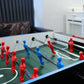 Kickmaster 4ft Quick Fold Football Table | Concave Pitch | Spring-Loaded Rods | 2 Balls Included | Black