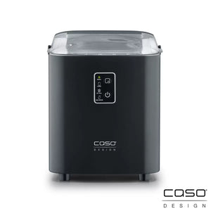 Caso IceChef Compact Ice Cube Maker | 2 Ice Sizes | 12kg/24hr | 42dB | 1L Tank