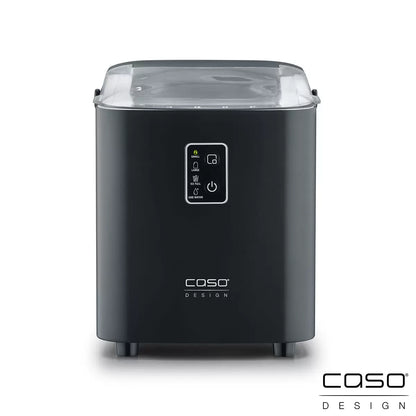 Caso IceChef Compact Ice Cube Maker | 2 Ice Sizes | 12kg/24hr | 42dB | 1L Tank