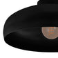 Plafonnier Eglo Mogano noir 16" (40 cm)