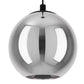 Suspension lumineuse Eglo Ariscani 3 boules en verre fumé