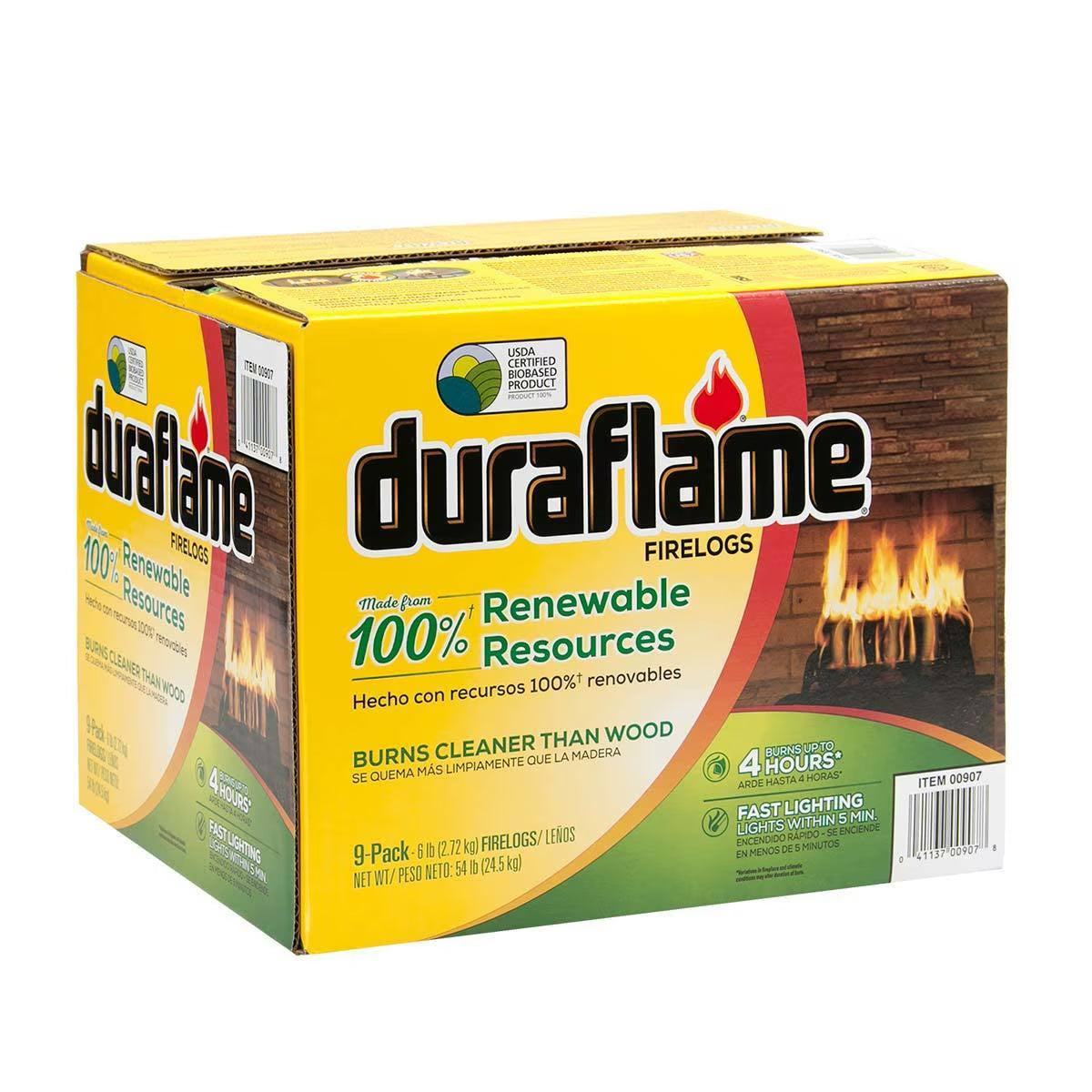 Duraflame Fire Logs, 9 X 2.72Kg image 0
