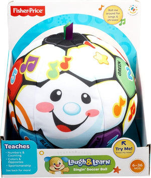 Fisher-Price Laugh & Learn Singin Football Soccer Ball image 0