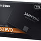 Samsung 860 EVO 1TB 2.5‑Inch SATA III Internal SSD – Black