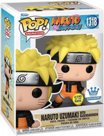 Funko Pop! Animation: Naruto Uzumaki -Glow in The Dark Funko Exclusive #1318 image 0