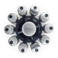 Cole & Mason 20 Jar Filled Spice Rack Carousel image 3