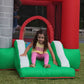 Château gonflable Happy Hop Happy House, piscine à balles et toboggan (3 ans et plus)